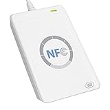 ZZjingli Computerzubehör ACR122 NFC RFID USB Noncontact Smart Card Reader, Lesegeschwindigkeit von bis zu 212 Kbps / 242 kbit/