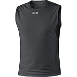 GORE WEAR M Herren Unterhemd GORE WINDSTOPPER, Größe: L, Farbe: Schw