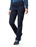 Jack Wolfskin Activate XT Damen vielseitige Damen Softshellhose, wind- und wasserabweisende Outdoorhose, Blau (Midnight Blue), 42