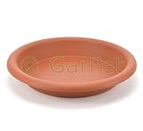 Untersetzer Blumentopf Pflanzkübel rund terracotta 40 cm mit R