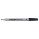 Staedtler Lumocolour Folienstift 315 nicht-dauerhafte Medium 0,8 mm Strichbreite schwarz 315-9 [Pack 10] (315-9)