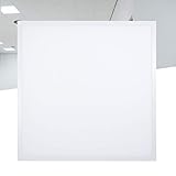 proventa® LED-Panel 62 x 62 cm, 1 Stück, 36 W (A++), neutralweiß 4.000 K, 3.600 Lumen, wiederanschließbares Netzteil m. Eurostecker, 2 Jahre G