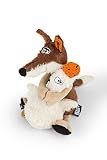 SIGIKID 38361 Never let You go Beasts Town Kinder und Erwachsene Kuscheltier empfohlen ab 2 Jahren braun/weiß