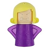 Mikrowellen-Dampfreiniger, Angry Mom-Spray-Reinigungsgeräte Fügen Sie Essig und Wasser für die Küchenreinigung hinzu(Violett)
