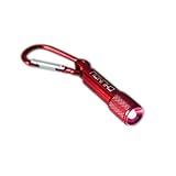 KERDEJAR Schlüsselanhänger, Mini-LED-Taschenlampe, Schlüsselanhänger, tragbar, LED-Licht, Camping-Taschenlampe, R