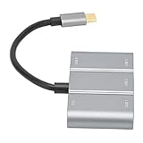 USB 3.0 HUB, PD3.0 Schnelles Aufladen Sicher Stabile Leistung Premium Aluminiumlegierung USB Splitter Plug and Play für Laptop für Notebook