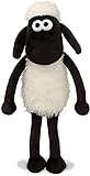 AIMEIHOME Shaun Das Schaf 61173 8-Zoll-Plüsch-Kuschelspielzeug, schwarz und weiß, 8in, passend für Erwachsene und Kinder geeignet,Beig