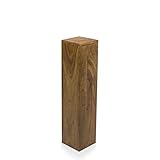 SEDEX Pillar Dekosäule 15/15/65 cm Blumensäule Holzsäule Podest Deko Palisander M