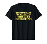 Quentinen und Tarantined von Writtin Directino Vintage Meme T-S