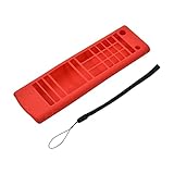 Remote Cases Silikongehäuse Schutzabdeckungshalterhaut for LG AKB75095307B74915305, AKB7537560 Clever FERNSEHER Fernbedienung (Color : Red)