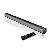 LEADSIGN Soundbar für TV-Heimkino-System, TV-Lautsprecher Bluetooth/HDMI/Optisch/Aux/USB-Anschluss, mit Wandmontag