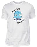 Schwibbel schwabbel süße Qualle Strand Kinder Quallen T-Shirt Urlaub - Herren Shirt -XL-Weiß