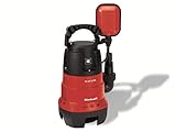 Einhell GH-DP 3730 Abwasserpumpe (370 W, Eintauchtiefe 5 m, Stromkabel 10 m, mit Schwimmer, korrosionsbeständiges Edelstahl-Laufrad, Kabelaufwicklung)