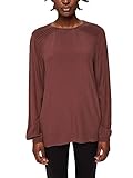 ESPRIT Crêpe-Bluse mit Biesen, LENZING™ ECOVERO™