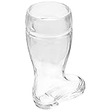 Luxshiny Biergläser Boot Form Trinkbecher 580Ml Lustige Unterhaltung Getränk Glaswaren Für Wassersaft Bar Barrel Spirituosen Dining Decor Glas Candy J