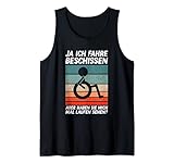 Rollstuhlfahrer Lustiger Rollstuhl Humor Spruch Tank Top