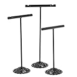joyMerit 3 Stück T BAR Ohrring Display Ständer, Halskette Organizer Stand, Schmuckständer Display Rack - Groß