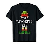 Weihnachtspyjama mit Elfenmotiv T-S