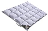 Vita Schlaf TESTSIEGER Wild Moscovy W6 EXTRA WARM Premium Daunendecke Daunenbett Made in Germany Since 1947 Made in Germany Since 1947 (155 x 220 cm)