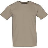 Fruit of the Loom - Classic T-Shirt 'Value Weight' L,Khak
