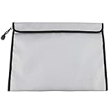 YJZO Feuerfeste Tasche 38 * 28CM Feuerfeste wasserdichte Dokumententasche Dateiumschlag Sichere Aufbewahrung mit Reißverschluss w
