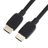 AmazonBasics Ultra-High-Speed-HDMI-Kabel, 48 Gbps, 8K, schwarz, 305