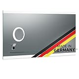 Spiegel ID Noemi Design: LED BADSPIEGEL mit Beleuchtung - jetzt konfigurieren - Made in Germany - Auswahl: (Breite) 40 cm x (Höhe) 60 cm - Modell: 2204001