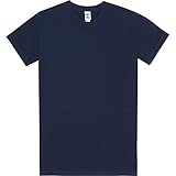 Have It Tall, Herren Baumwolle Lang T-Shirt, Men's Cotton Tall Tee, Ring Spun Cotton, Navy 3X-Large T