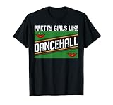 Hübsche Mädchen mögen Dancehall Jamaican Girl Jamaika Frauen T-S