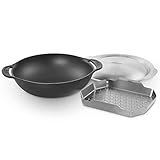 Weber 8856 Holzkohlegrill, Schwarz, 40,5 x 35,2 x 14