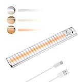 Sensor Licht Schrankleuchten, Tolare LED Warmweiß Schrankbeleuchtung Mit Bewegungsmelder, Unterbauleuchte Küche S