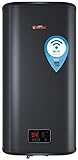 Thermex ID 80 V Smart WiFi Edelstahl, flach Warmwasserspeicher, 230 V, Schw