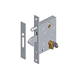 BAUER - Hakenschloss mit Zylinder 27/27 und Schlüssel | Schiebetor, Hoftor, Tor, E