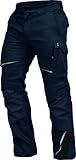 Leib Wächter Flex-Line Workwear Bundhose Arbeitshose mit Spandex (marine/schwarz, 50)