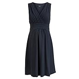 Noppies Damen Dress Woven Liane Kleid, Blau (Dark Blue 46), 42 (Herstellergröße: XL)