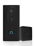 SOREX Senso Türsprechanlage Video - WLAN - Gegensprechanlage mit Kamera & Bewegungsmelder - Kabellos, mit Batterie & App, Funkklingel Doorbell - w