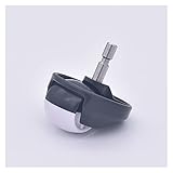 HAOHAODE yc9818 Frontrollen fit for ICH Roboter Roomba 500 600 700 800 Serie 560 620 630 650 770 780 870 880 Staubsauger Zubehör (Color : Black)