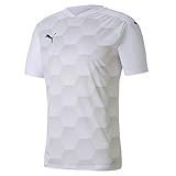 Puma Herren teamFINAL 21 Graphic Jersey Trikot, White-Gray Violet, S