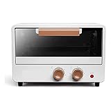 ZHZHUANG Küchen-Toaster-Ofen 12L-Elektroofen, Multi-Funktionierender Toaster-Ofen, Einstellbare Temperaturregelung, 750 Watt Und 60 Minuten T