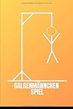 Galgenmännchen Spiel: Gesellschaftsspiele I Wortspiele I Mini Spiele I Reisespiel I Trinkspiel Tolles Geschenk für die ganze Familie und F