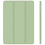 JETech Hülle Kompatibel iPad Air (2013 Modell), Schutzhülle mit Ständer Funktion und Auto Schlaf/Wachen, Matcha Grü