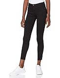 Wrangler Damen Skinny Jeanshose RINSEWASH W28KLX023, Gr. W28/L32, Schwarz (Black)