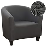 papasgix Sesselschoner Sesselüberwurf Sesselhusse Sesselbezug Elastisch Stretch Sofahusse Deko für Clubsessel Loungesessel Cock