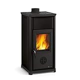 La Nordica Holzofen Werkstattofen | Tea schwarz | 6,6 kW