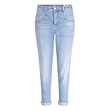 MAC Jeans Damen Rich Carrot Jeans, D285 Bright Commercial Used, 38/28
