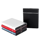 Externe High-Speed-Festplatte, Mobile Festplatte USB 3.1 Portable SSD Kompatibel mit Mac, PC, Desktop, Laptop, MacBook,Silber,1 TB