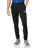 PUMA Herren Erwachsene Liga Sideline Poly Pant Core Hose, schwarz (PUMA Black-PUMA White), L