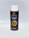 Sprühlack RAL Sprühfarbe Lackspray Spraydose 400ml - RAL 9003 Matt - 1 Stück