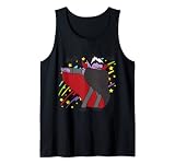 Halloween Vampir Lustig Gruselig Dabbing Dab Tank Top
