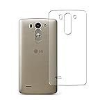 Vaxson 2 Stück Rückseite Schutzfolie, kompatibel mit LG G3 Beat LG-D722, Backcover Skin TPU Folie Haut [nicht Panzerglas Displayschutzfolie Hülle Case ]